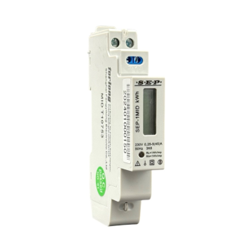 SEP MID kWh-meter 1f direct 40A + puls (1 mod)