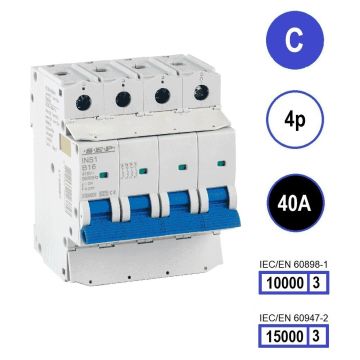 Schotman Elektro B.V. - SEP INS1-4C40 - 10/15kA