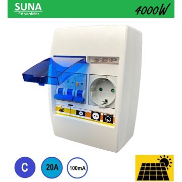 Schotman Elektro - SEP SUNA 4000W PV-verdeler