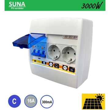 Schotman Elektro - SEP SUNA 3000W PV-verdeler