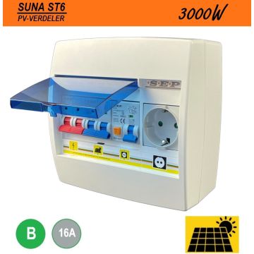 SEP PV verd. ST6 SUNA 3000W - INS B16 - 1xWCD