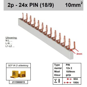 SEP P02024G20 kam 2f PIN 24p 9/18mm(4mm)