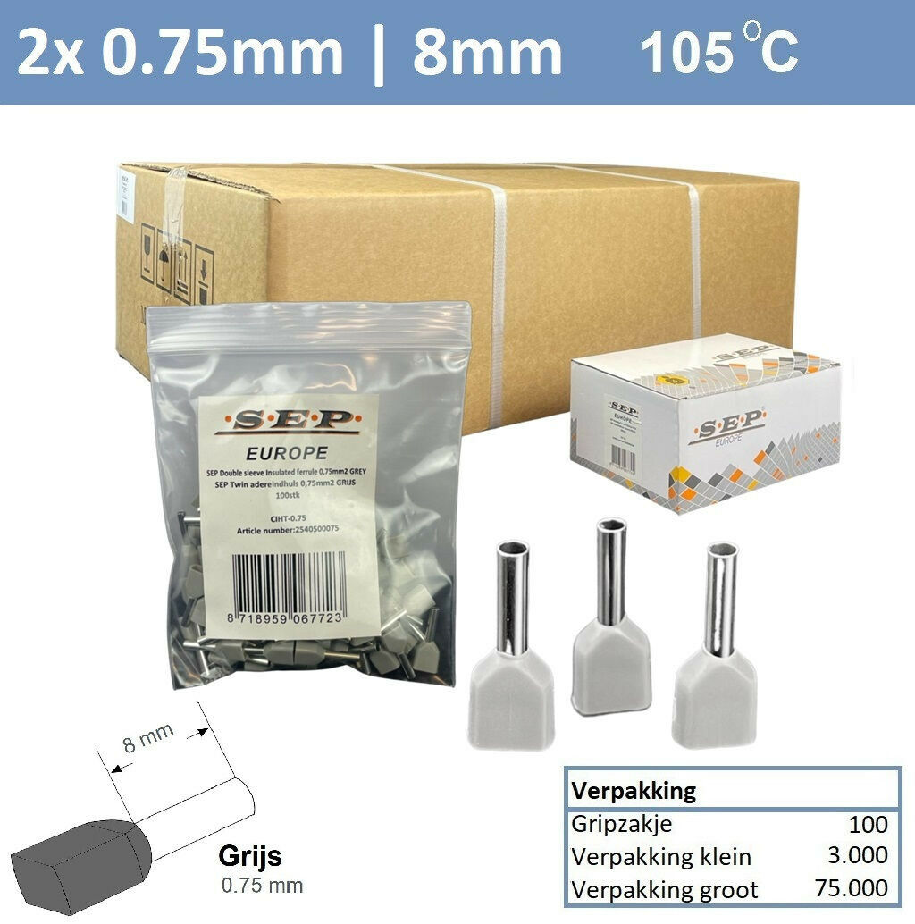 Schotman Elektro B.V. - SEP CIHT 0.75 twin adereindhuls