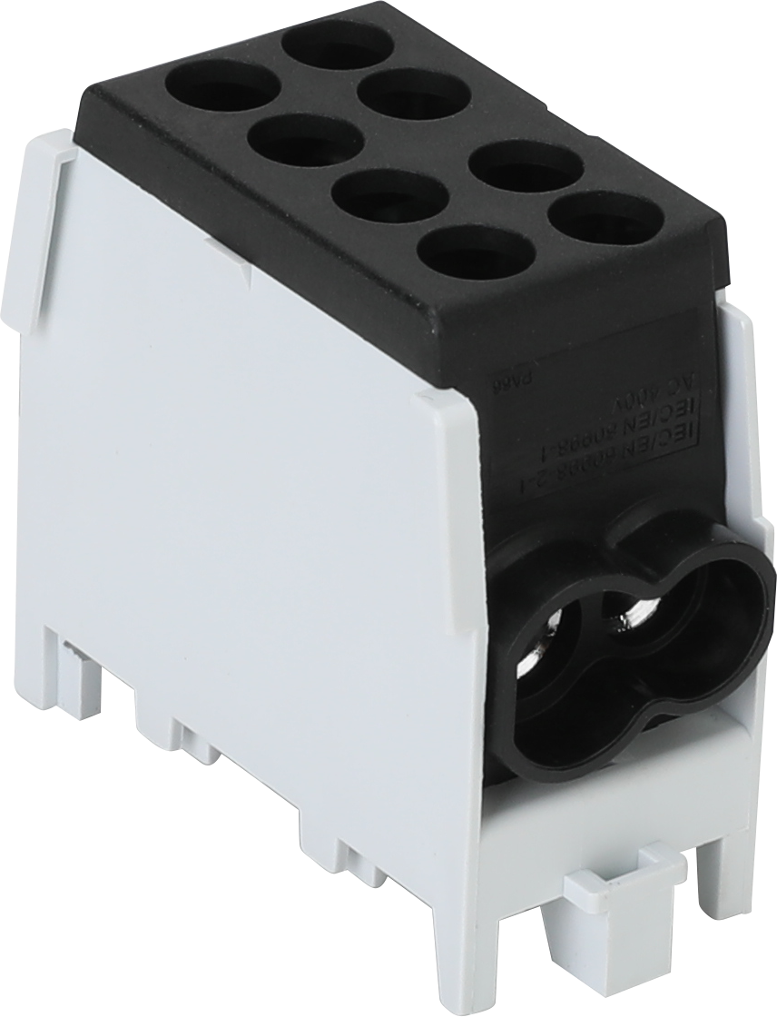 Schotman Elektro B.V. - SEP HDB-25/16 hoofdleidingaftakklem HLAK 1x25mm2-1x16mm2 zwart