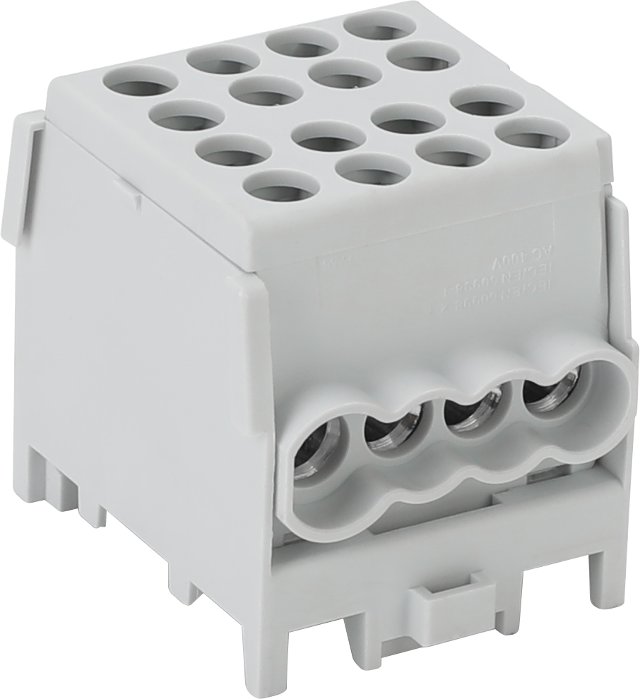 Schotman Elektro B.V. - SEP HDB-25/16 hoofdleidingaftakklem HLAK 1x25mm2-3x16mm2 grijs