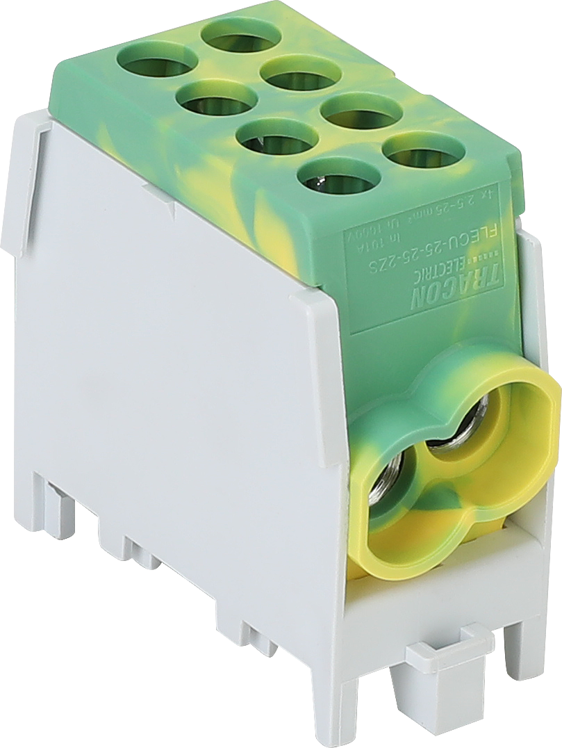 Schotman Elektro B.V. - SEP HDB-25/25 hoofdleidingaftakklem HLAK 2x25mm2 geel/groen