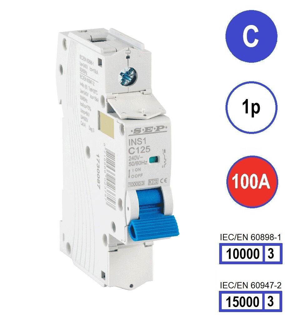 Schotman Elektro B.V. - SEP INS1-1C100 - 10/15kA