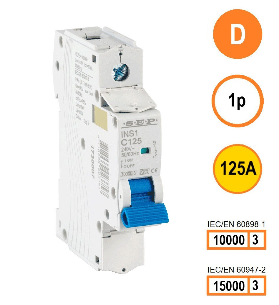 Schotman Elektro B.V. - SEP INS1-1D125 - 10/15kA