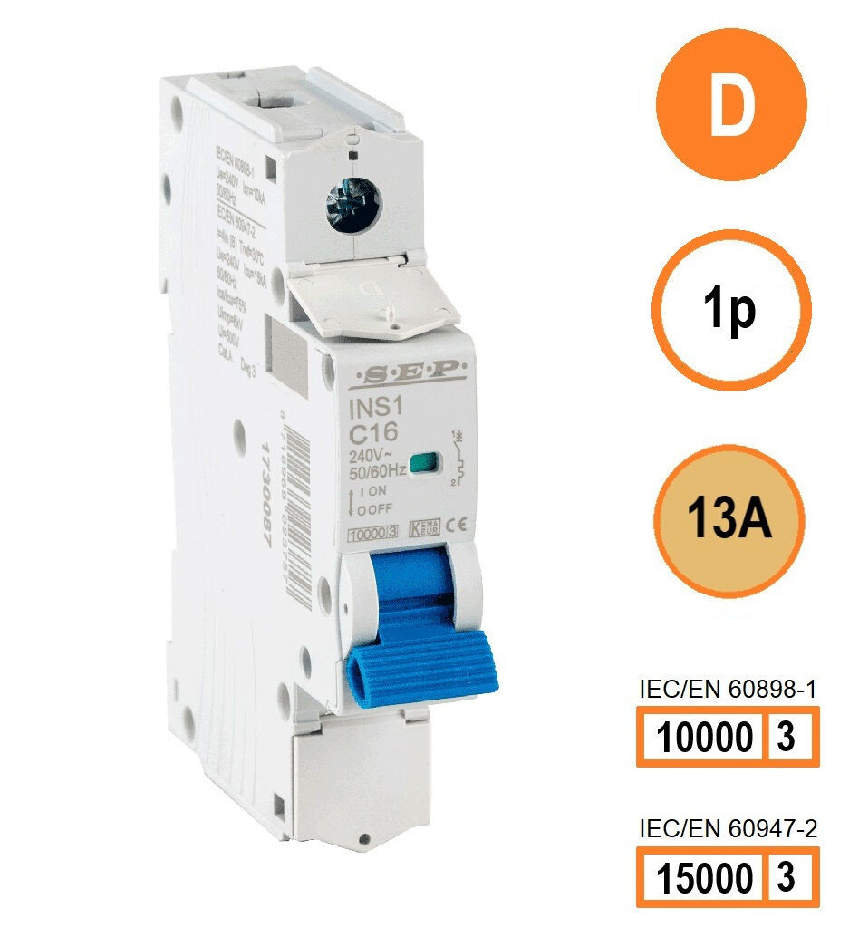 Schotman Elektro B.V. - SEP INS1-1D13 - 10/15kA