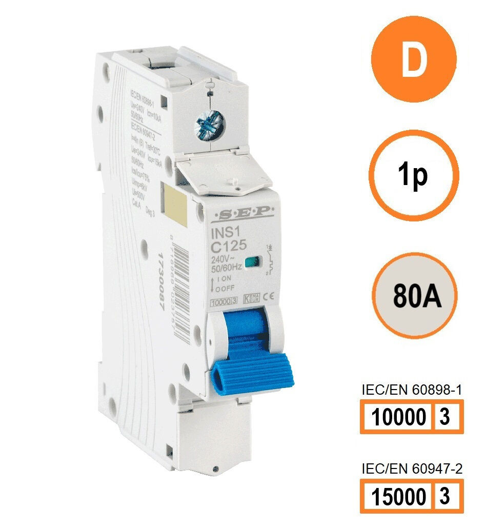 Schotman Elektro B.V. - SEP INS1-1D80 10/15kA