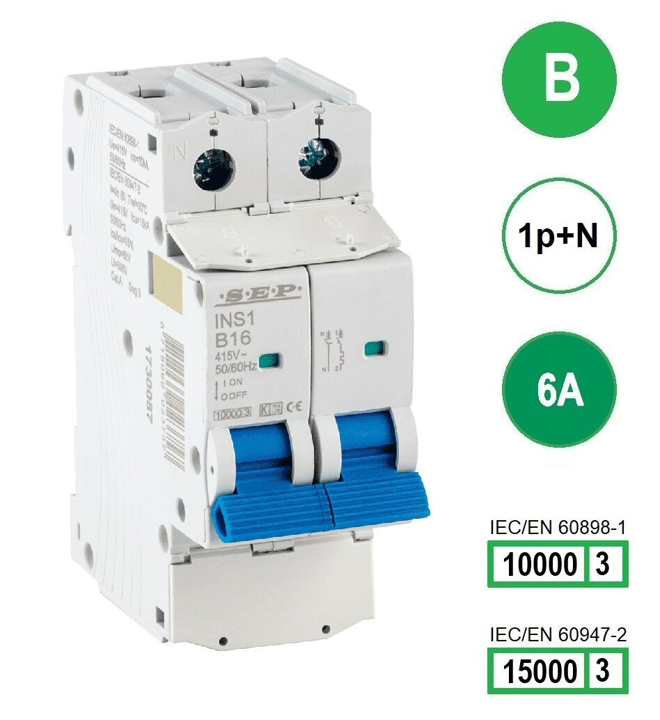 Schotman Elektro B.V. - SEP INS1-1BN06 - 10/15kA