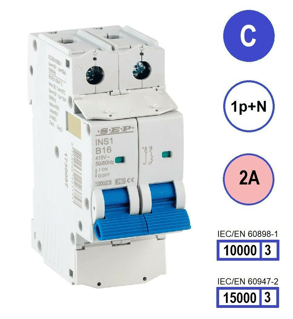Schotman Elektro B.V. - SEP INS1-1NC02 - 10/15kA