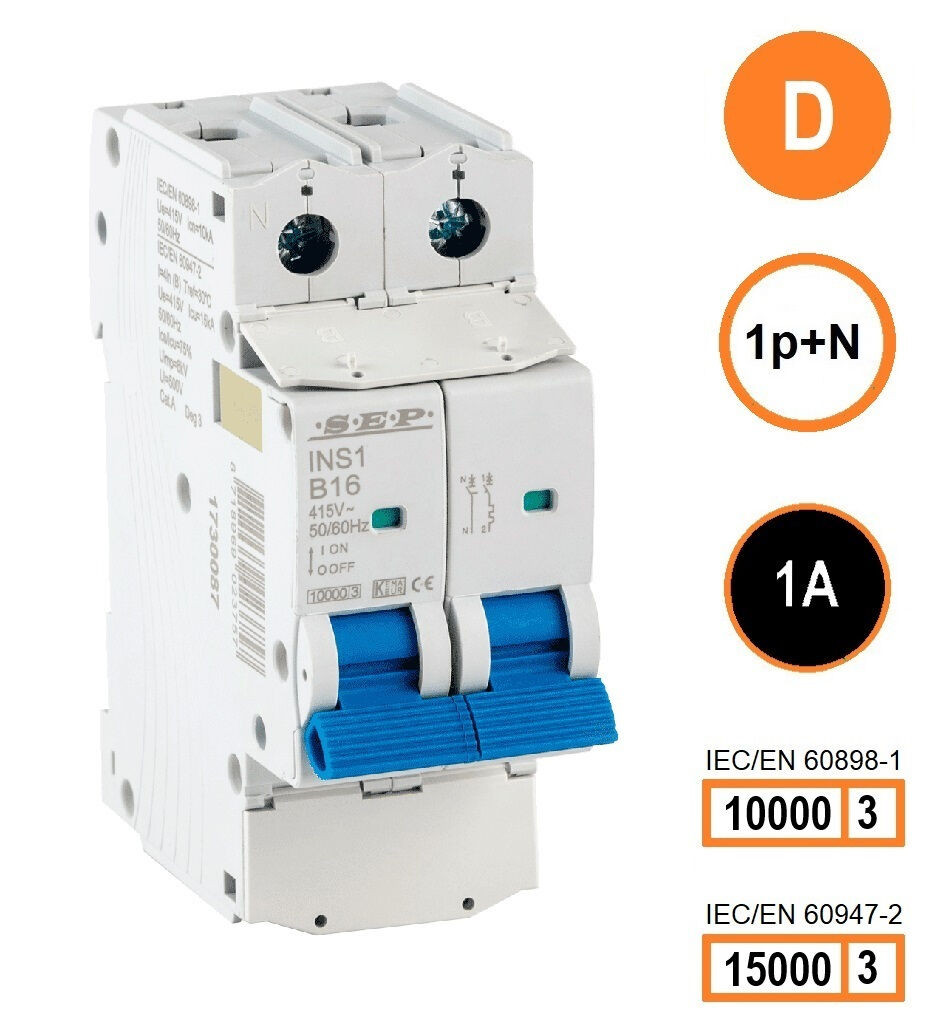 Schotman Elektrio B.V. - SEP INS1-1ND01 - 10/15kA