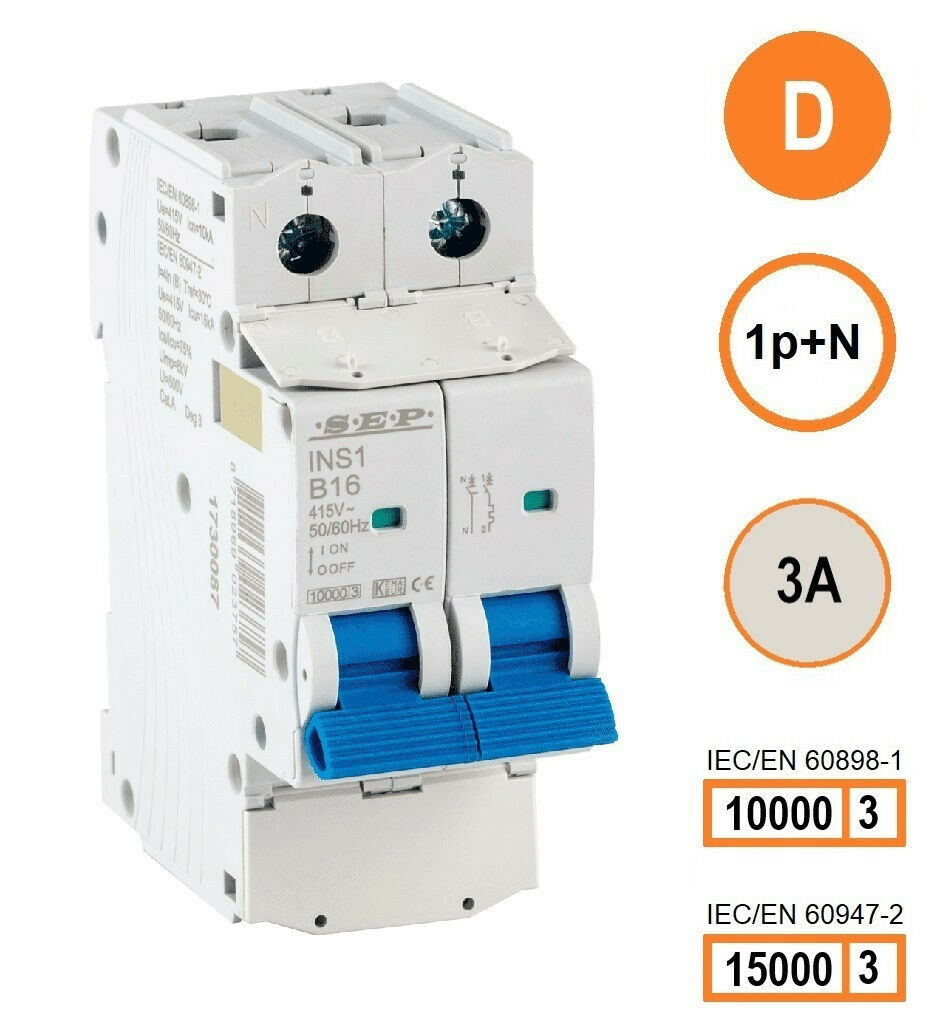 Schotman Elektro B.V. - SEP INS1-1ND03 - 10/15kA