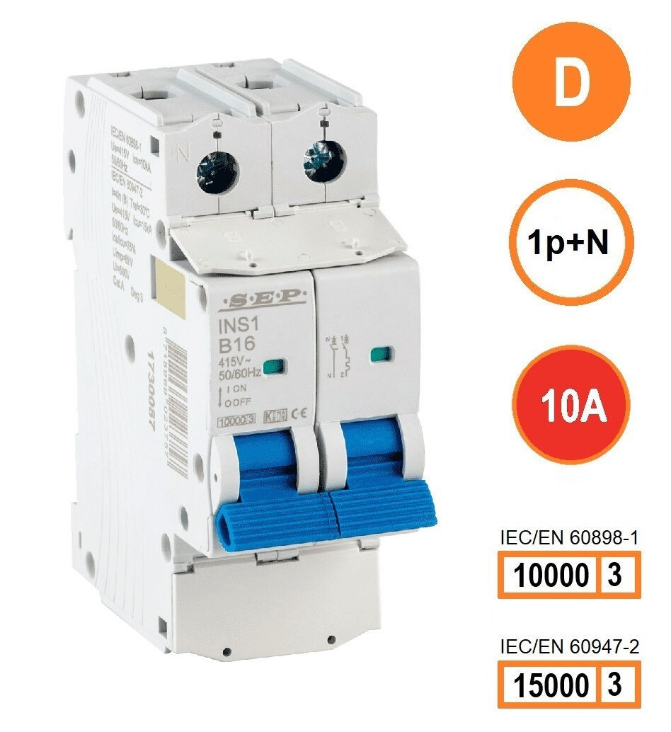 Schotman Elektro B.V. - SEP INS1-1ND10 - 10/15kA