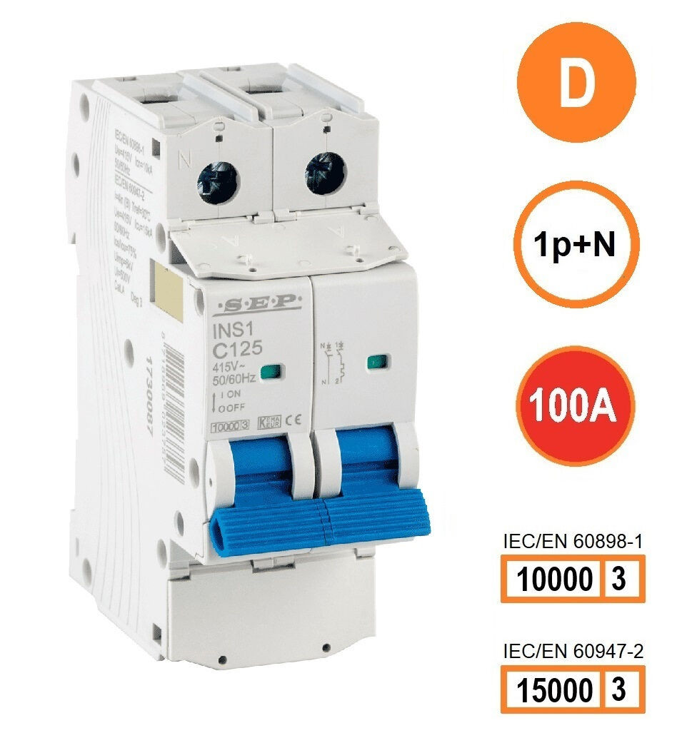 Schotman Elektro B.V. - SEP INS1-1ND100 - 10/15kA