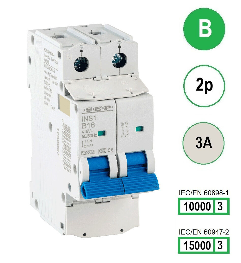 Schotman Elektro B.V. - SEP INS1-2B03 - 10/15kA