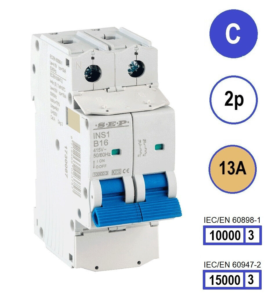 Schotman Elektro B.V. - SEP INS1-2C13 - 10/15kA