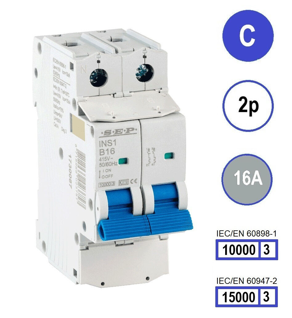 Schotman Elektro B.V. - SEP INS1-2C16 - 10/15kA