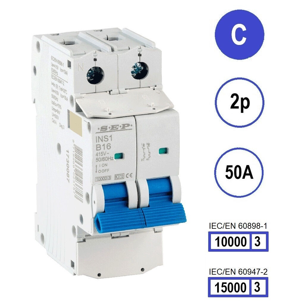 Schotman Elektro B.V. - SEP INS1-2C50 - 10/15kA