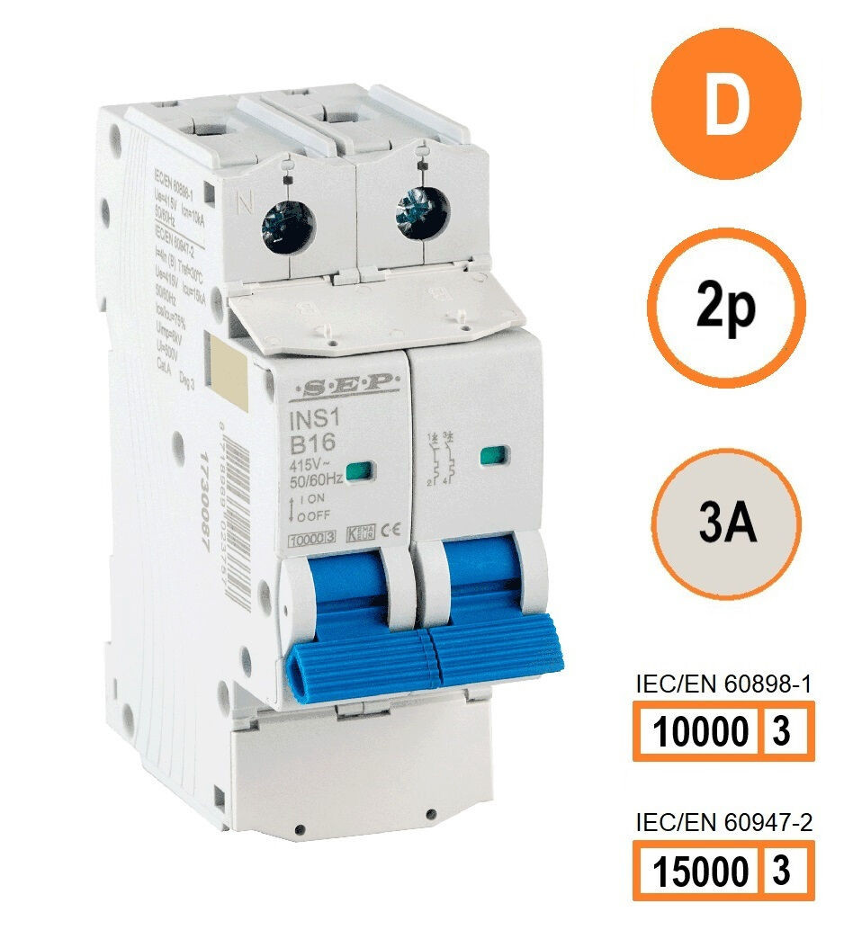 Schotman Elektro B.V. - SEP INS1-2D03 - 10/15kA