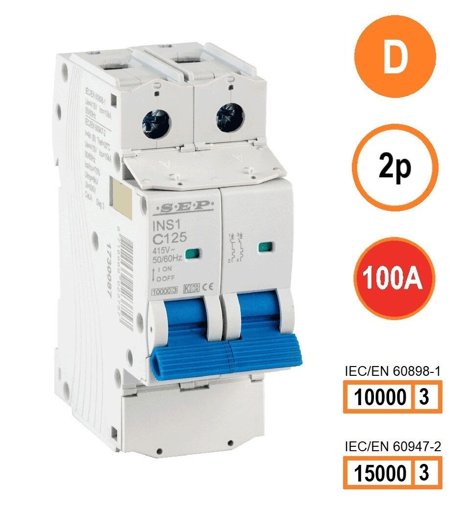 Schotman Elektro B.V. - SEP INS1-2D100 - 10/15kA