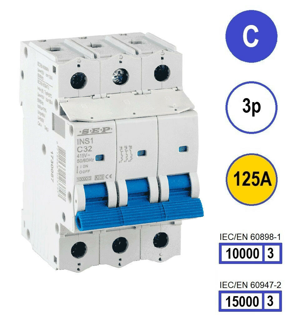Schotman Elektro B.V. - SEP INS1-3C125 - 10/15kA