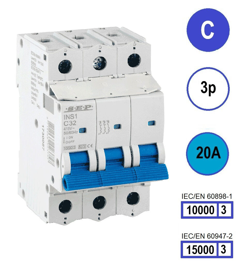 Schotman Elektro B.V. - SEP INS1-3C20 - 10/15kA