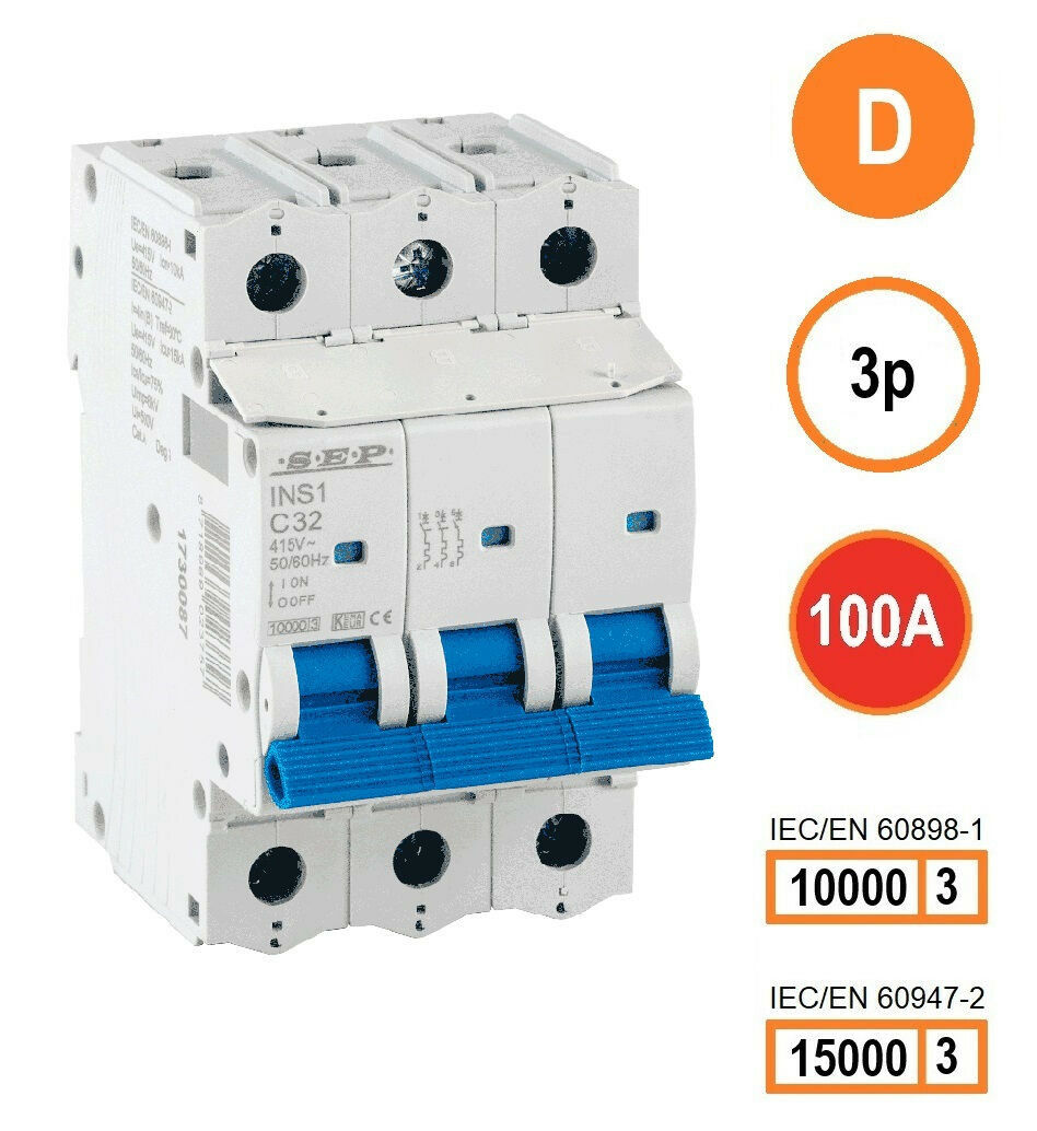 Schotman Elektro B.V. - SEP INS1-3D100 - 10/15kA