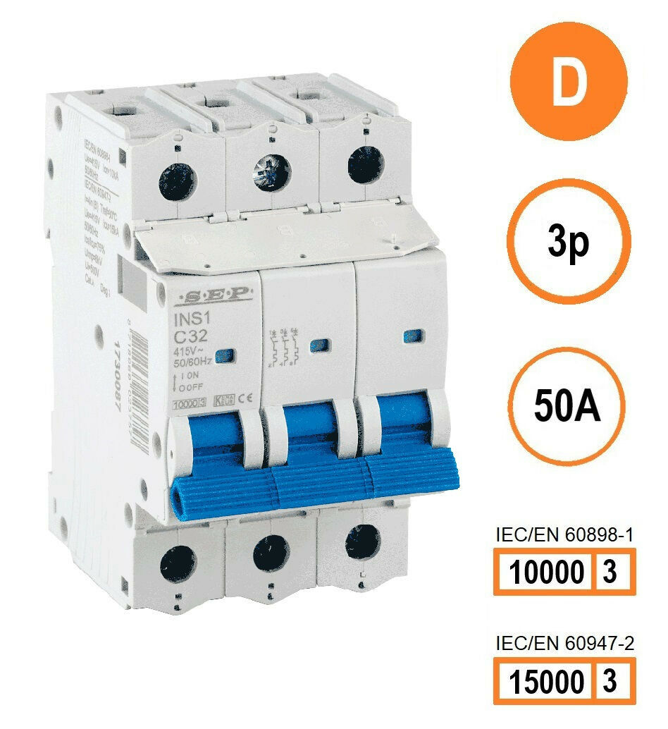 Schotman Elektro B.V. - SEP INS1-3D50 - 10/15kA