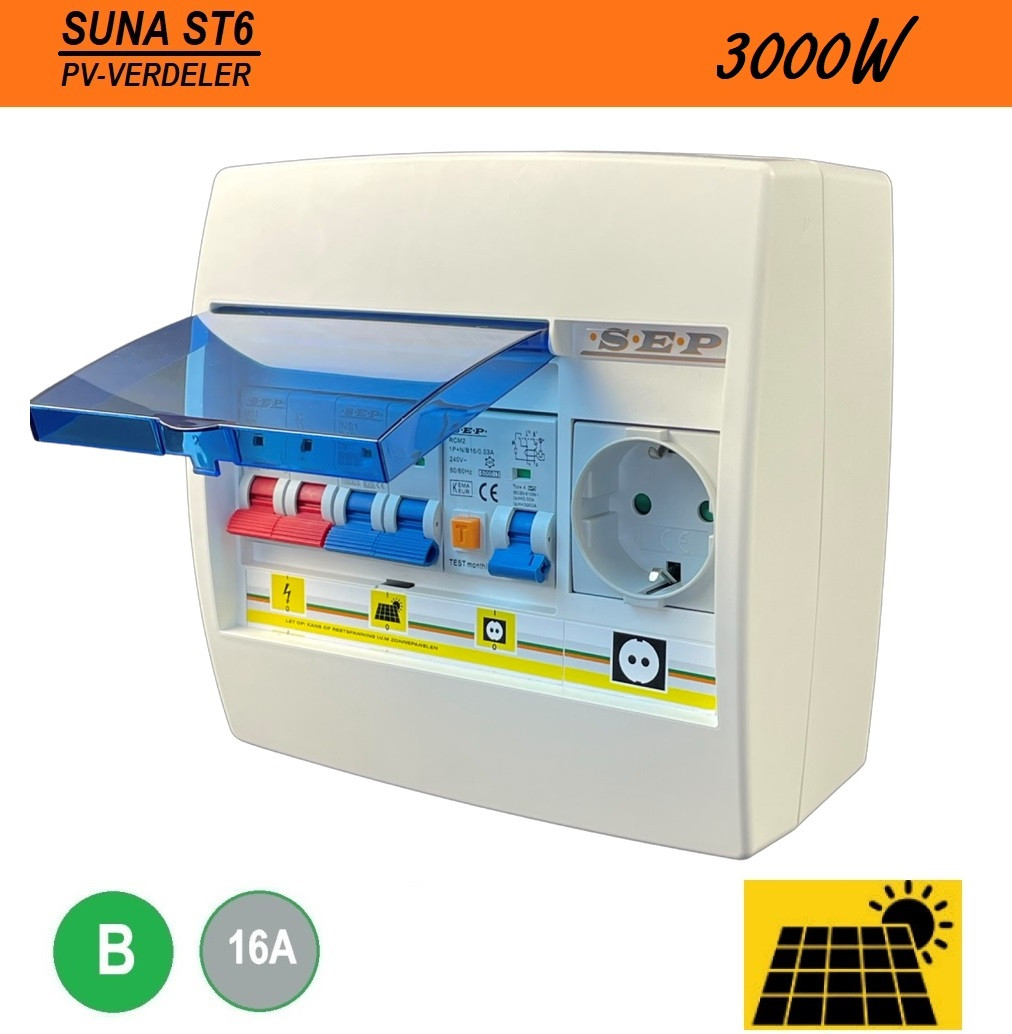 Schotman Elektro B.V. - SEP SUNA ST6 - PV verdeler