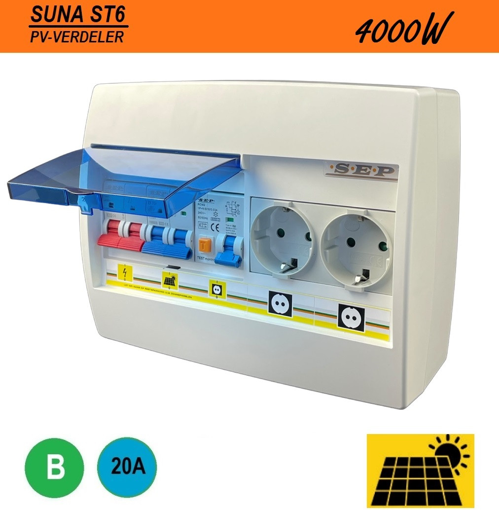 Schotman Elektro B.V. - SEP SUNA ST6 - PV-verdeler