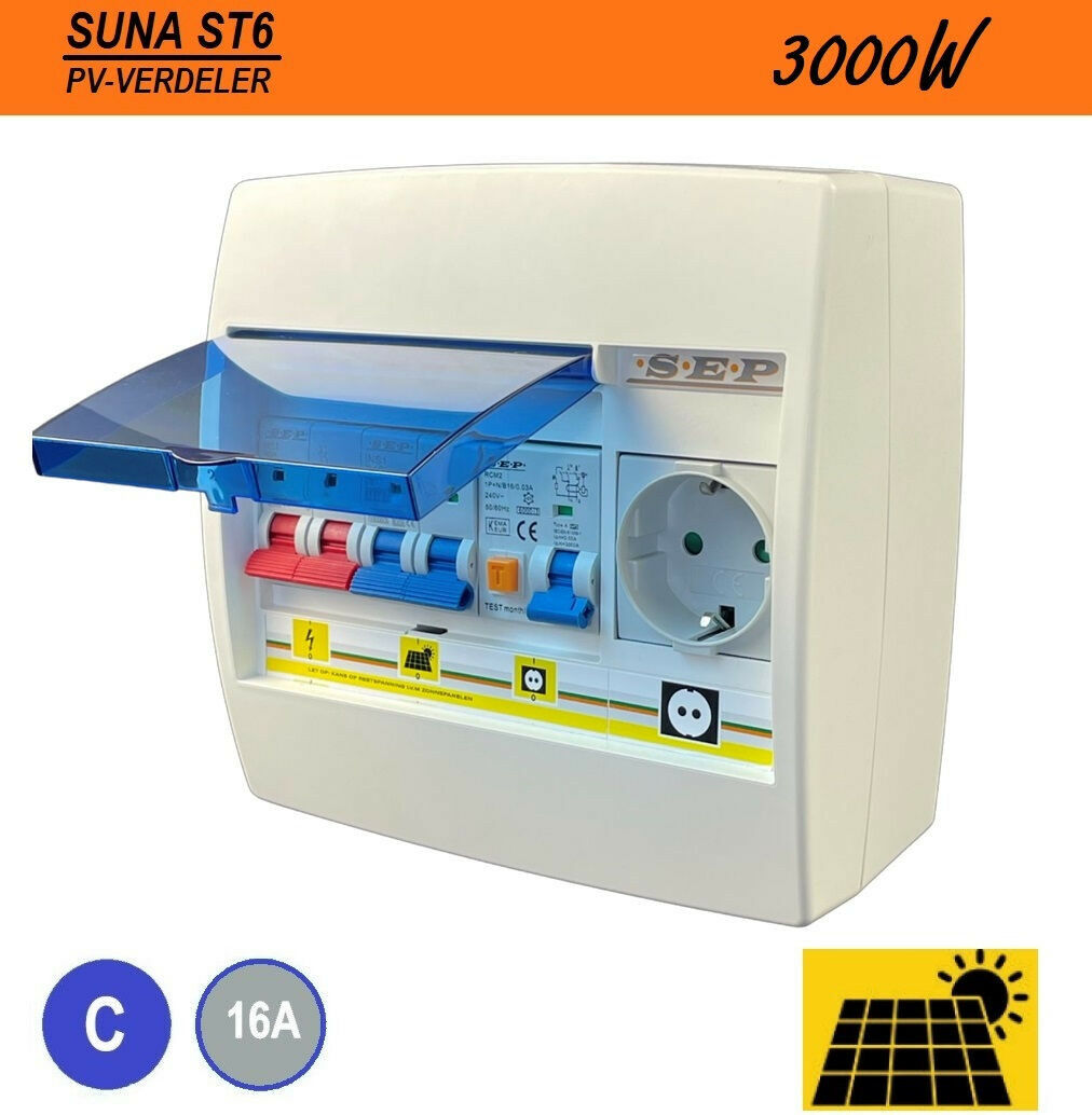 Schotman Elektro B.V. - SEP SUNA ST6 - PV-verdeler