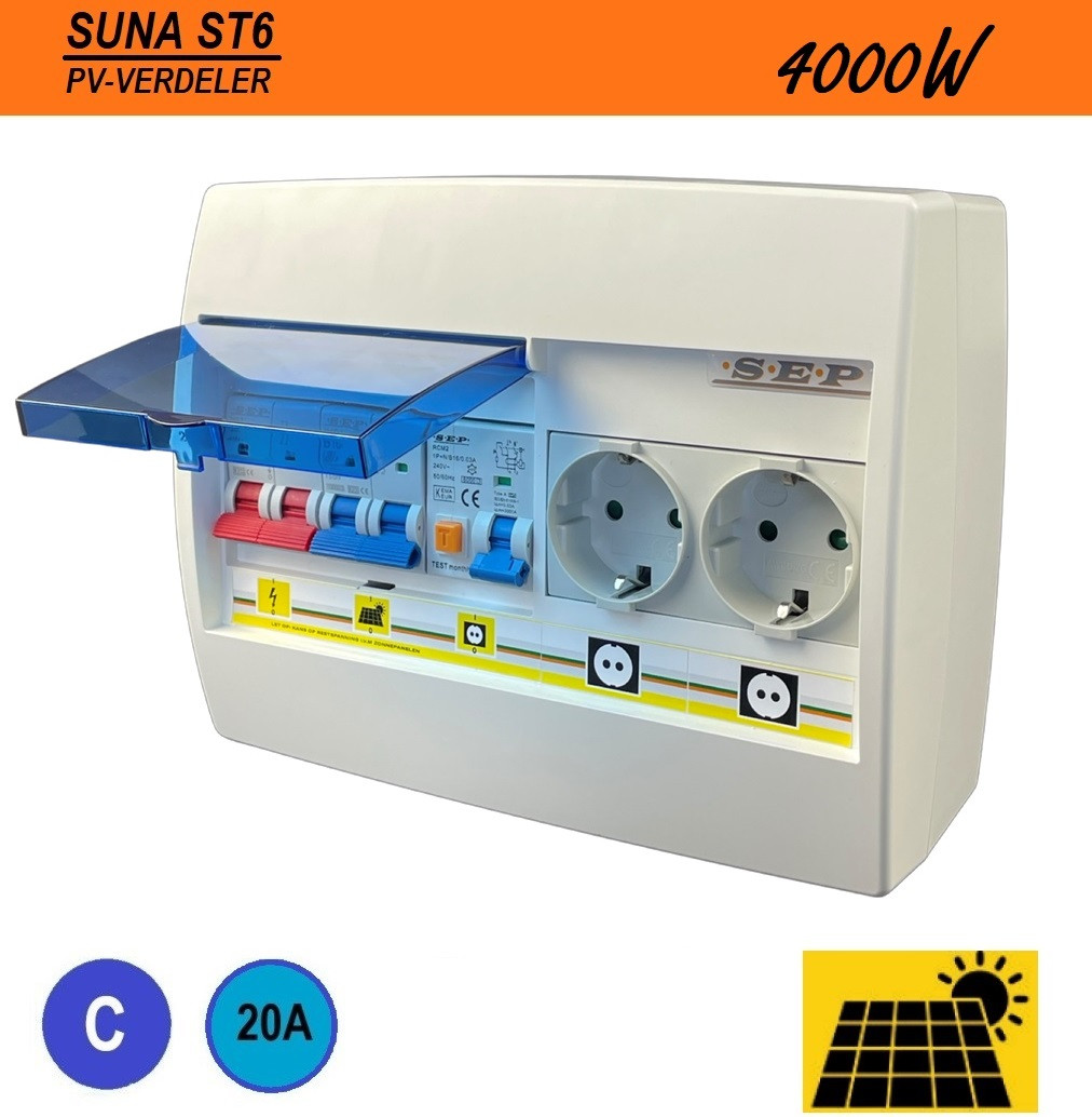 Schotman Elektro B.V. - SEP SUNA ST6 - PV-verdeler