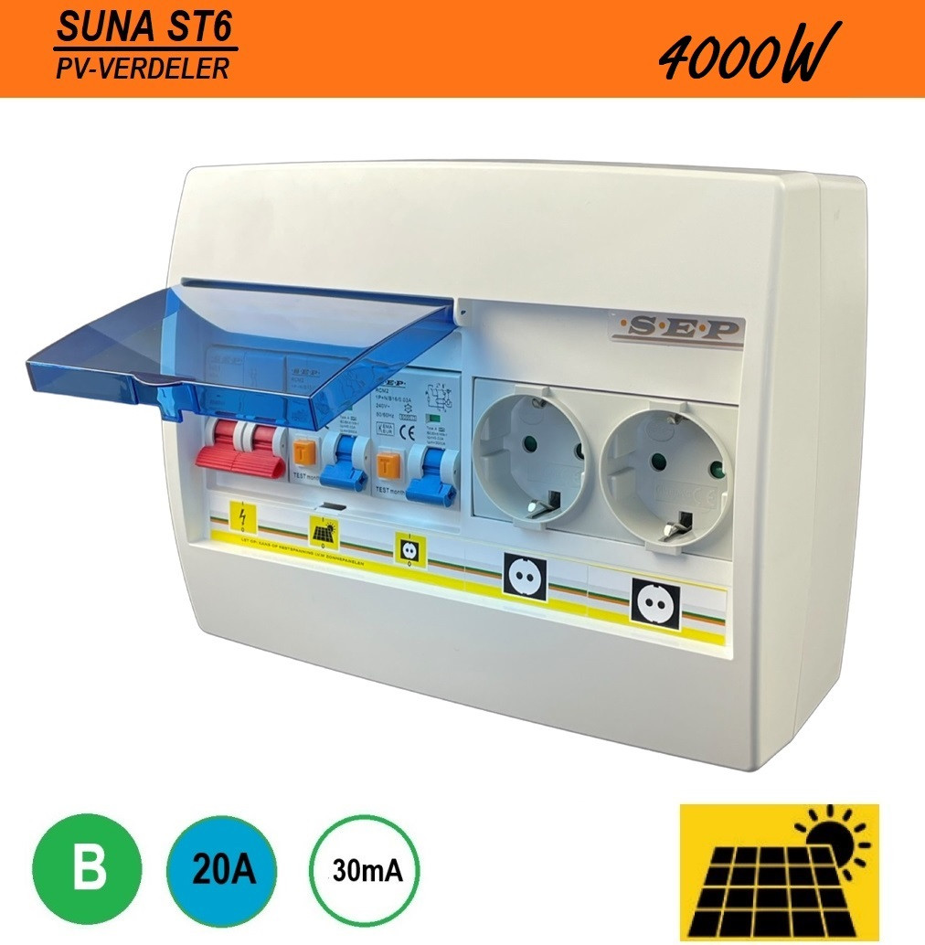 Schotman Elektro B.V. - SEP SUNA ST6 - PV-verdeler