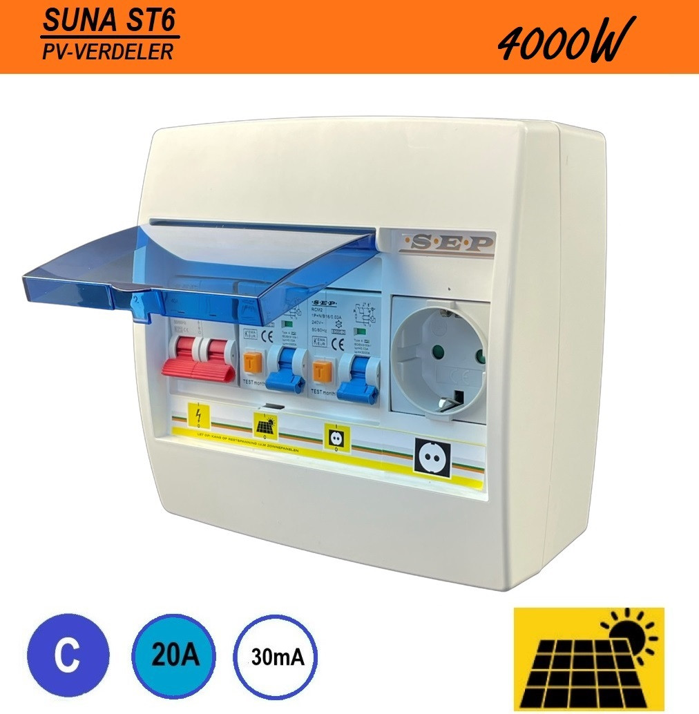 Schotman Elektro B.V. - SEP SUNA ST6 - PV-verdeler