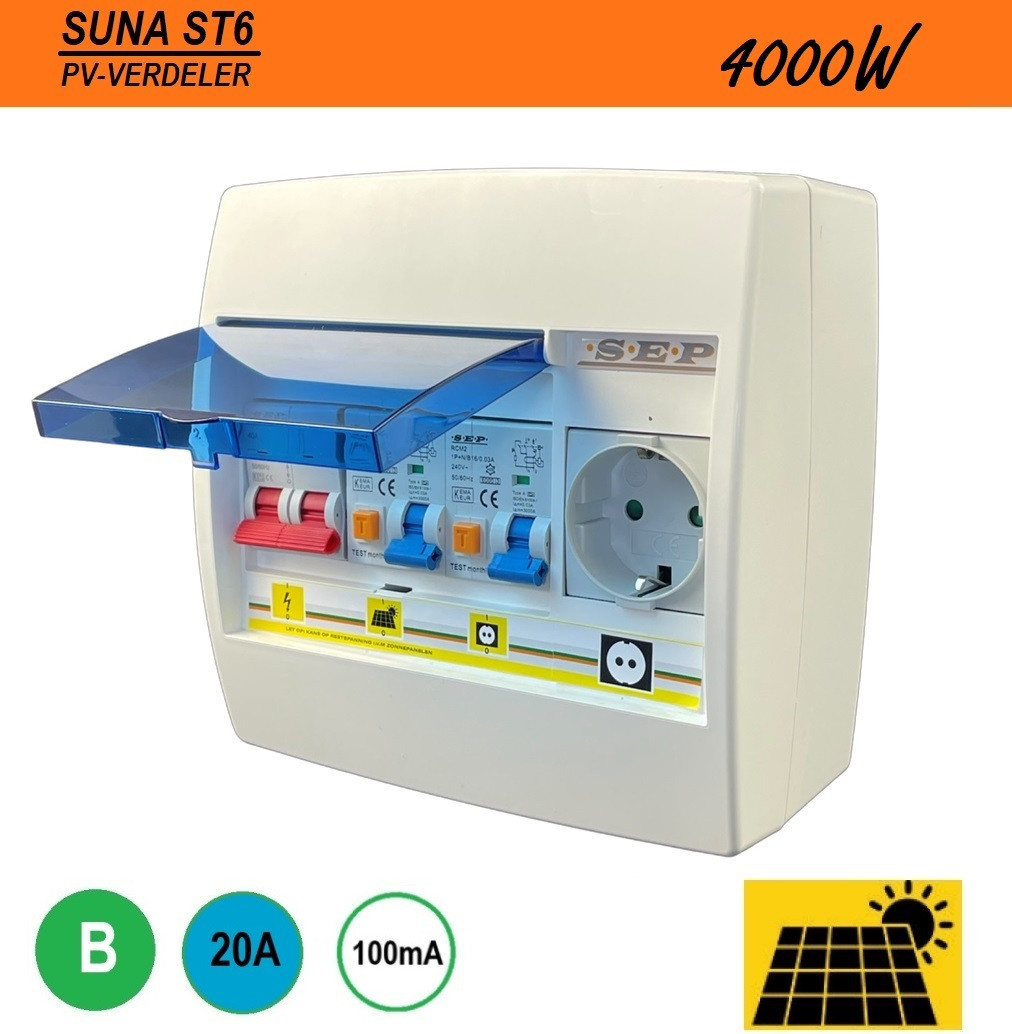 Schotman Elektro B.V. - SEP SUNA ST6 - PV-verdeler