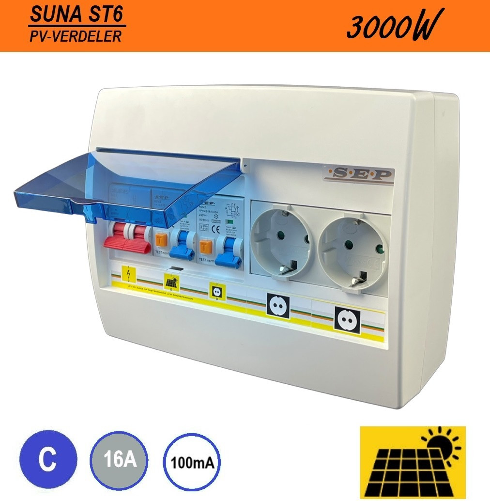 Schotman Elektro B.V. - SEP SUNA ST6 - PV-verdeler