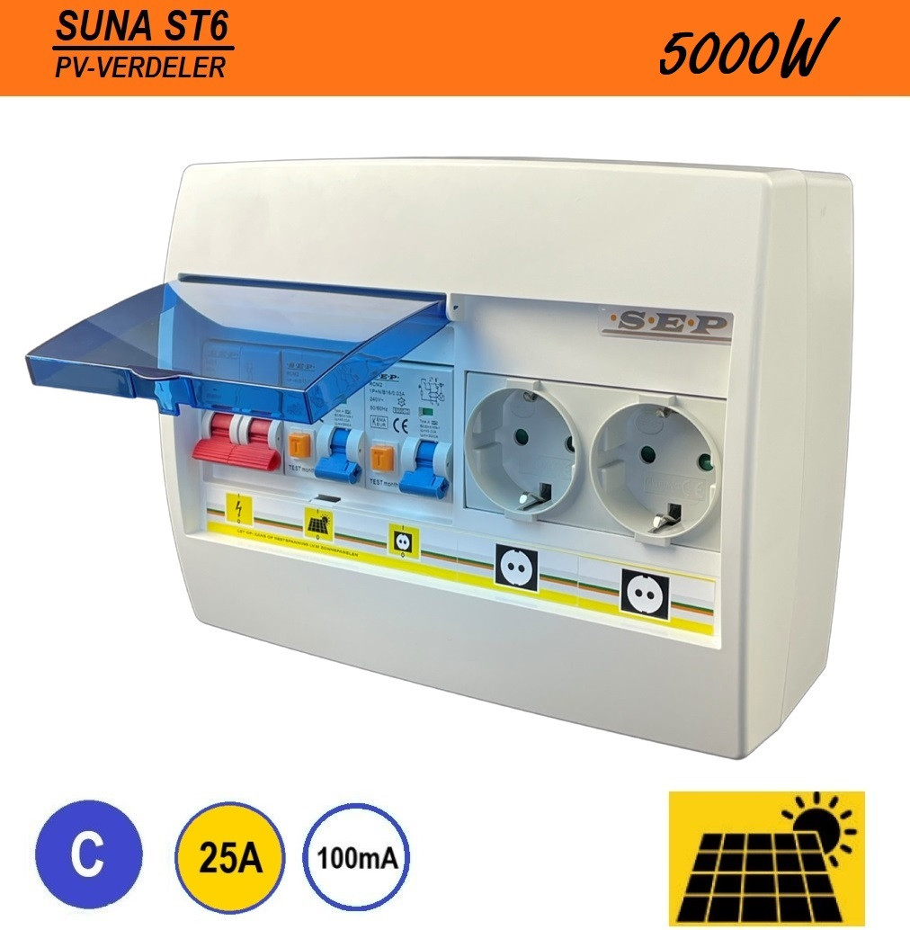 Schotman Elektro B.V. - SEP SUNA ST6 - PV-verdeler