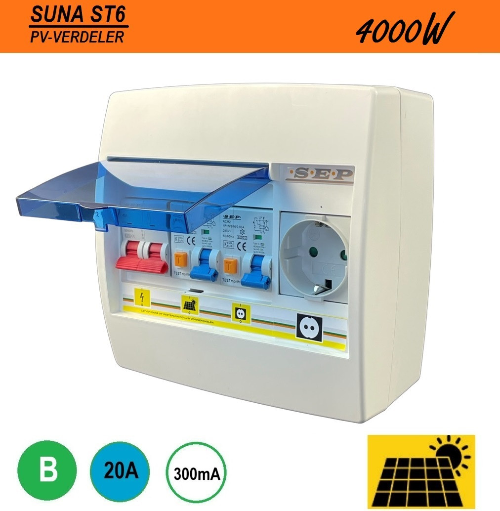 Schotman Elektro B.V. - SEP SUNA ST6 - PV-verdeler