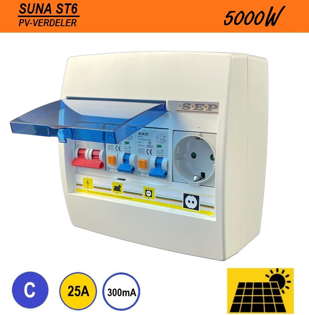 Schotman Elektro B.V. - SEP SUNA ST6 - PV-verdeler