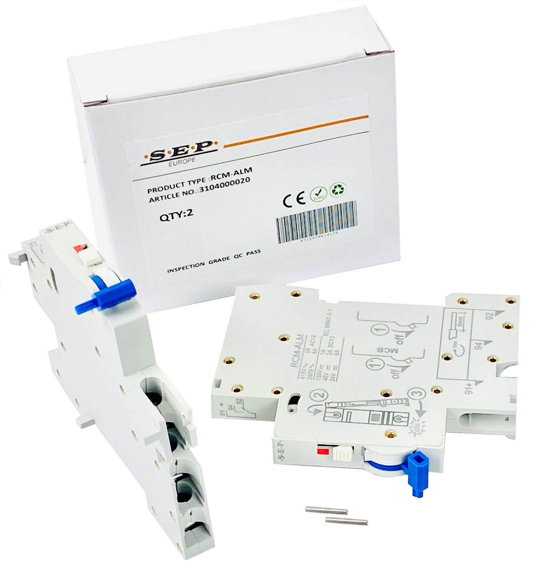 Schotman Elektro B.V. - SEP RCM-ALM tripcontact zijaanbouw