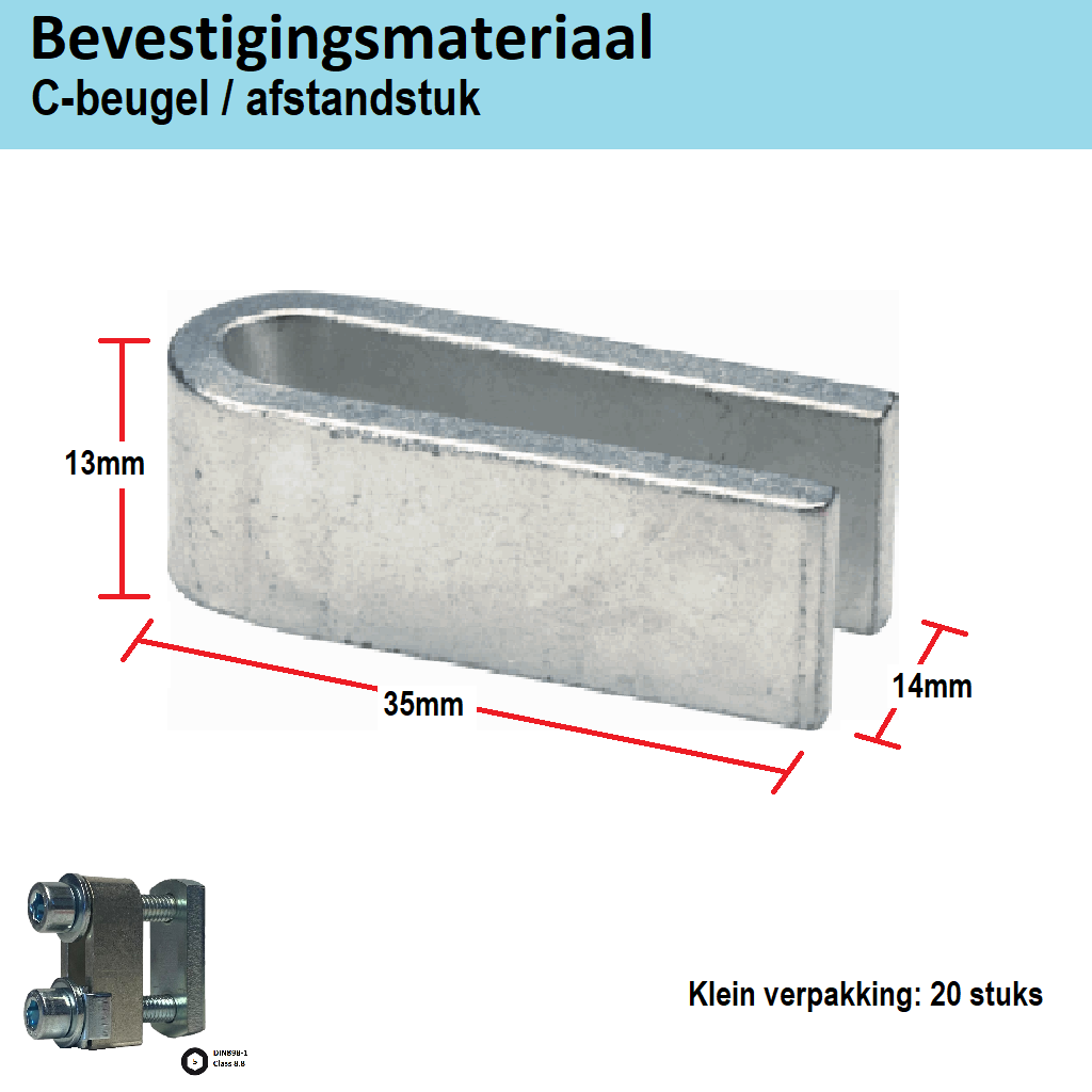 Schotman Elektro B.V. - SEP BCU-UB onderdeel aftakklem C-beugel