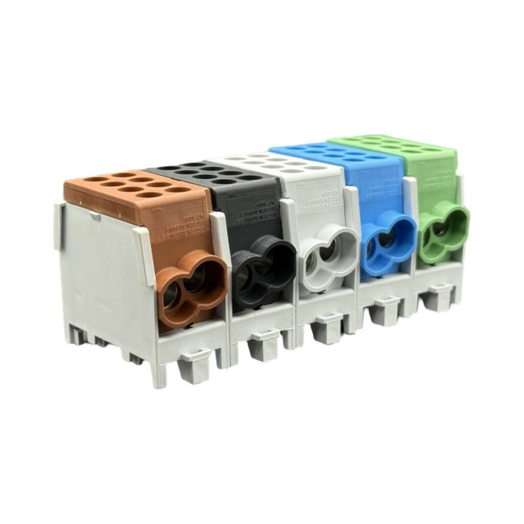 Schotman Elektro B.V. - SEP HDB-25/25.RST-NP2 faseverdeelblok 5 polig