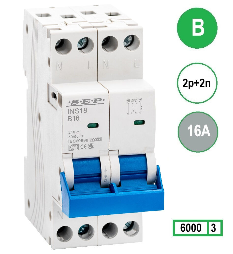 SEP INS18, installatieautomaat fornuisgroep B16
