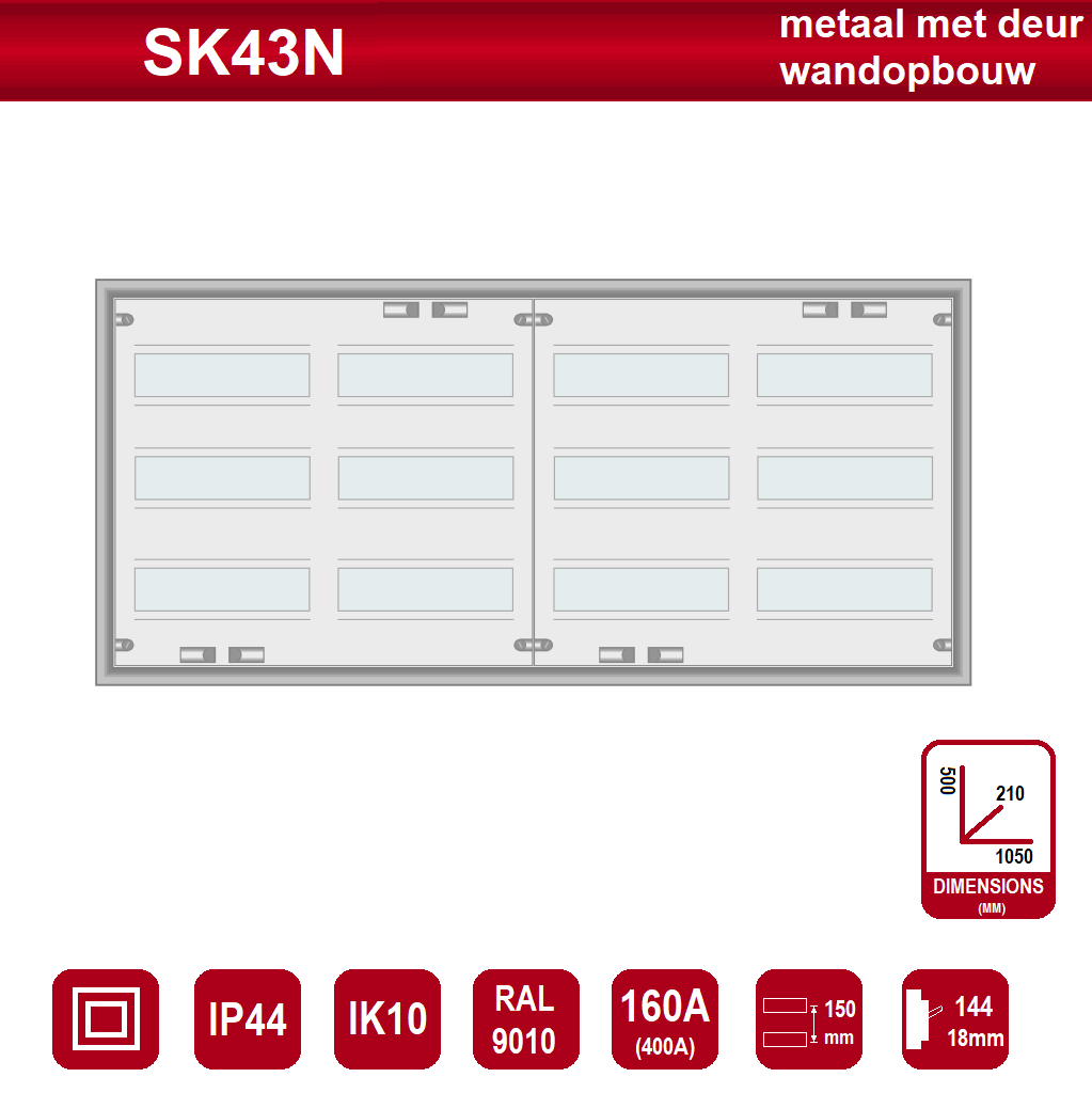Schotman Elektro B.V. - SEP PRO SK43N - 144 modulen 