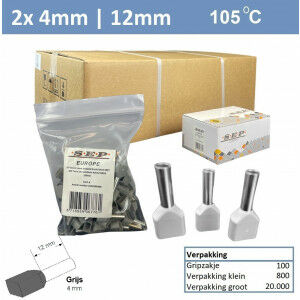 Schotman Elektro B.V. - SEP CIHT 4mm - twin adereindhuls