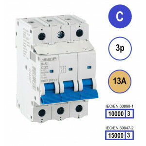 SEP INS1 inst.aut  3p - C - 13A - 10/15kA