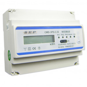 SEP CMD3PD-C KWH-meter 3f indirect 5A + RS485