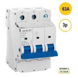 Schotman Elektro B.V.  - SEP HS1E-3063 - hoofdschakelaar 3 polig 63Amp
